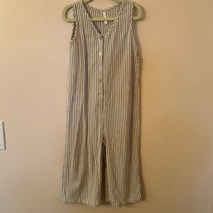 Rylee and Crew seer sucker jumpsuit